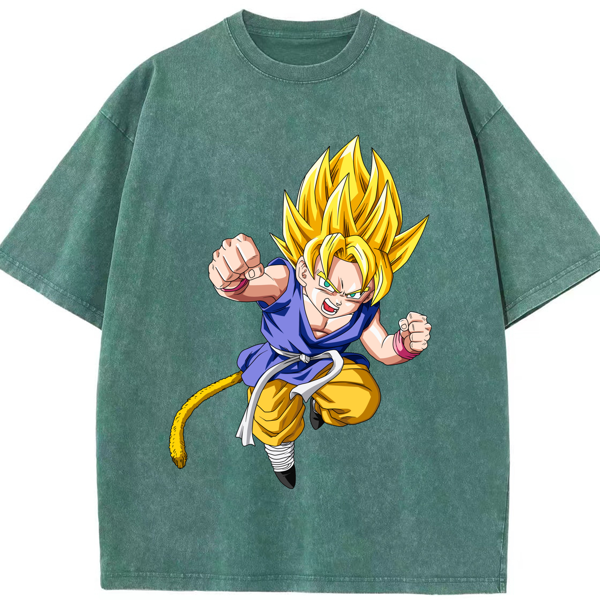 （画像用） ドラゴンボール ベジット DRAGON BALL Vegetto 綿100% ヴィンテージ風 半袖Tシャツ（フロントプリント）